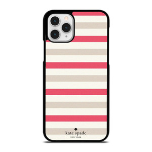 KATE SPADE NEW YORK PINK STRIPE iPhone 11 Pro Case Cover KATE SPADE NEW YORK PINK STRIPE iPhone 11 Pro Case Cover