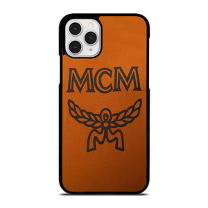 MCM WORLDWIDE SUEDE LOGO  iPhone 11 Pro Case Cover