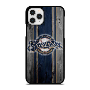 MILWAUKEE BREWERS BASEBALL WOODEN LOGO  iPhone 11 Pro Case Cover MILWAUKEE BREWERS BASEBALL WOODEN LOGO  iPhone 11 Pro Case Cover