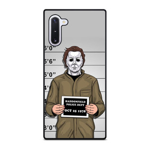 MICHAEL MYERS HALLOWEEN MUGSHOT Samsung Galaxy Note 10 Case Cover MICHAEL MYERS HALLOWEEN MUGSHOT Samsung Galaxy Note 10 Case Cover
