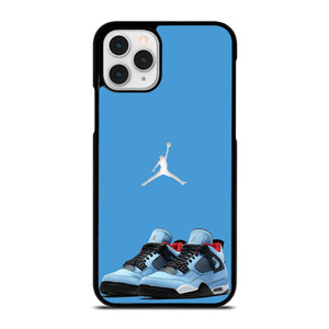 NIKE AIR JORDAN TRAVIS SCOTT BLUE  iPhone 11 Pro Case Cover