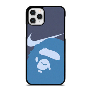 NIKE BAPE BLUE  iPhone 11 Pro Case Cover