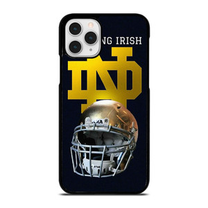 NOTRE DAME FIGHTING IRIS FOOTBALL HELMET  iPhone 11 Pro Case Cover