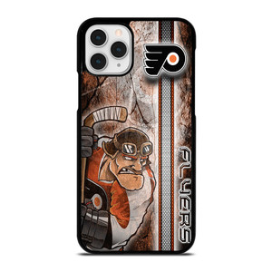 PHILADELPHIA FLYERS ICE HOCKEY GRUNGE LOGO  iPhone 11 Pro Case Cover