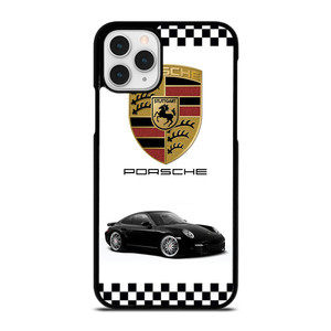 PORSCHE 911 CHECKERED EMBLEM iPhone 11 Pro Case Cover PORSCHE 911 CHECKERED EMBLEM iPhone 11 Pro Case Cover