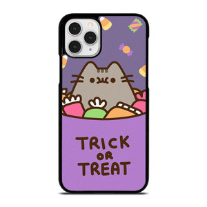 PUSHEEN THE CAT HALLOWEEN TRICK OR TREAT  iPhone 11 Pro Case Cover