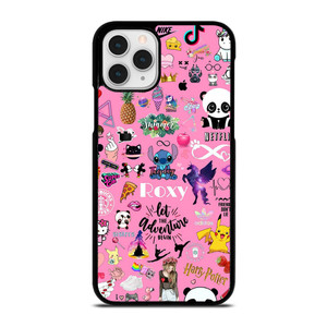 ROXY CARTOON PINK COLLAGE iPhone 11 Pro Case Cover ROXY CARTOON PINK COLLAGE iPhone 11 Pro Case Cover