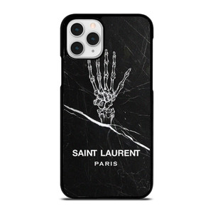 SAINT LAURENT PARIS SKELETON LOGO iPhone 11 Pro Case Cover SAINT LAURENT PARIS SKELETON LOGO iPhone 11 Pro Case Cover