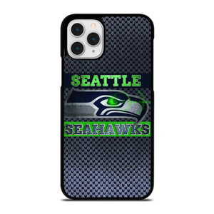 SEATTLE SEAHAWKS FOOTBALL METAL LOGO  iPhone 11 Pro Case Cover