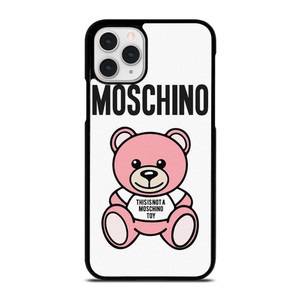 THIS IS NOT MOSCHINO TOY BEAR PINK  iPhone 11 Pro Case Cover