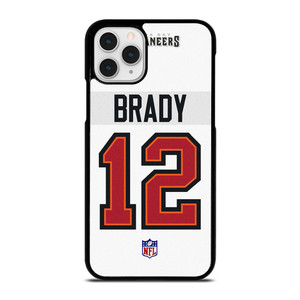 TOM BRADY TAMPA BAY BUCCANEERS WHITE KIT  iPhone 11 Pro Case Cover