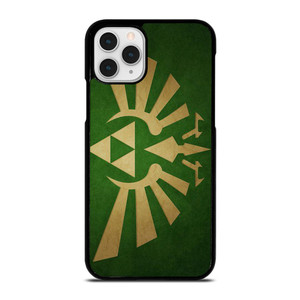 TRIFORCE LEGEND OF ZELDA GREEN LOGO iPhone 11 Pro Case Cover TRIFORCE LEGEND OF ZELDA GREEN LOGO iPhone 11 Pro Case Cover