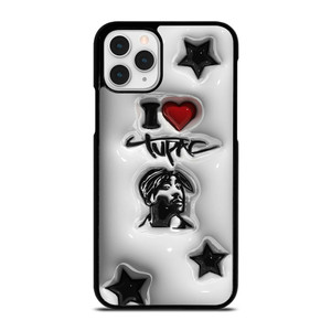 TUPAC SHAKUR RAPPER PLASTIC ART  iPhone 11 Pro Case Cover