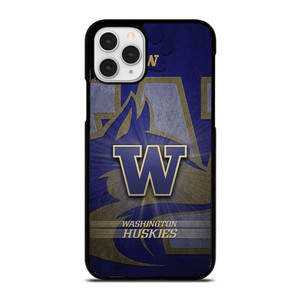 WASHINGTON HUSKIES LOGO METAL  iPhone 11 Pro Case Cover