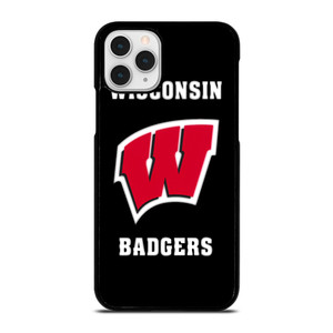 WISCONSIN BADGERS LOGO  iPhone 11 Pro Case Cover WISCONSIN BADGERS LOGO  iPhone 11 Pro Case Cover