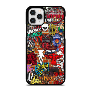 WWE WRESTLING SHIELD SYMBOL COLLAGE  iPhone 11 Pro Case Cover