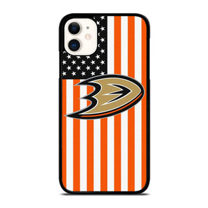 ANAHEIM DUCKS USA FLAG  iPhone 11 Case Cover