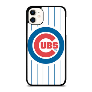 CHICAGO CUBS BASEBALL TEAM STRIPE  iPhone 11 Case Cover