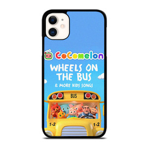 COCOMELON WHEELS ON THE BUS CARTOON iPhone 11 Case Cover COCOMELON WHEELS ON THE BUS CARTOON iPhone 11 Case Cover
