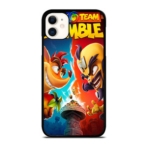 CRASH TEAM RUMBLE GAMES POSTER  iPhone 11 Case Cover