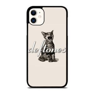 DEFTONES BAND CAT SYMBOL iPhone 11 Case Cover DEFTONES BAND CAT SYMBOL iPhone 11 Case Cover