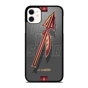 FEAR THE SPEAR FLORIDA SEMINOLES SYMBOL iPhone 11 Case Cover FEAR THE SPEAR FLORIDA SEMINOLES SYMBOL iPhone 11 Case Cover