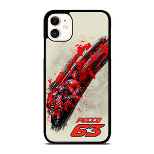 FRANCESCO BAGNAIA PECCO 63 MOTO GP  iPhone 11 Case Cover