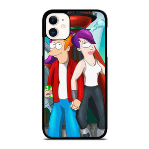 FUTURAMA PHILIP AND LEELA CARTOON  iPhone 11 Case Cover