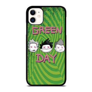 GREEN DAY ROCK BAND CARTOON ICON  iPhone 11 Case Cover