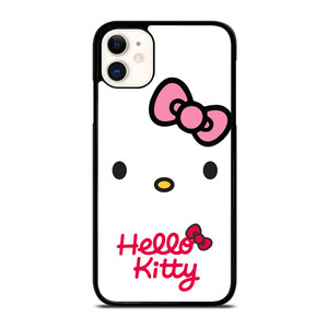 HELLO KITTY FLAT CUTE  iPhone 11 Case Cover