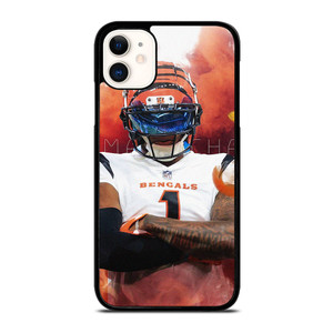 JA'MARR CHASE CINCINNATI BENGALS FOOTBALL  iPhone 11 Case Cover