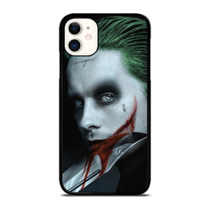 JOKER JARED LETO SCARY KNIFE  iPhone 11 Case Cover