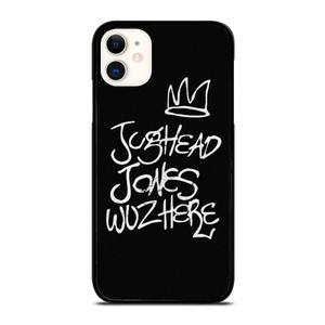 JUGHEAD JONES WUZ HERE RIVERDALE iPhone 11 Case Cover JUGHEAD JONES WUZ HERE RIVERDALE iPhone 11 Case Cover