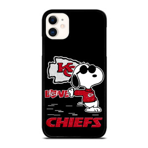 KANSAS CITY CHIEFS NFL SNOOPY iPhone 11 Case Cover KANSAS CITY CHIEFS NFL SNOOPY iPhone 11 Case Cover
