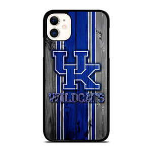 KENTUCKY WILDCATS WOODEN LOGO iPhone 11 Case Cover KENTUCKY WILDCATS WOODEN LOGO iPhone 11 Case Cover