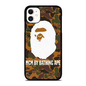 MCM BAPE BATHING APE CAMO iPhone 11 Case Cover MCM BAPE BATHING APE CAMO iPhone 11 Case Cover
