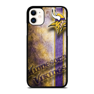 MINNESOTA VIKINGS GRUNGE LOGO iPhone 11 Case Cover MINNESOTA VIKINGS GRUNGE LOGO iPhone 11 Case Cover