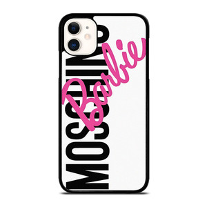 MOSCHINO BARBIE LOGO  iPhone 11 Case Cover MOSCHINO BARBIE LOGO  iPhone 11 Case Cover