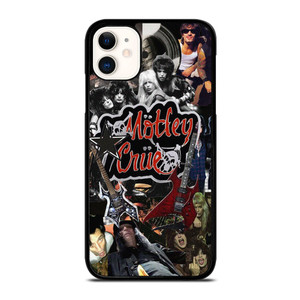 MOTLEY CRUE METAL BAND COLLAGE  iPhone 11 Case Cover MOTLEY CRUE METAL BAND COLLAGE  iPhone 11 Case Cover