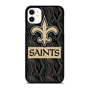 NEW ORLEANS SAINTS FOOTBALL ABSTRACT LINE iPhone 11 Case Cover NEW ORLEANS SAINTS FOOTBALL ABSTRACT LINE iPhone 11 Case Cover