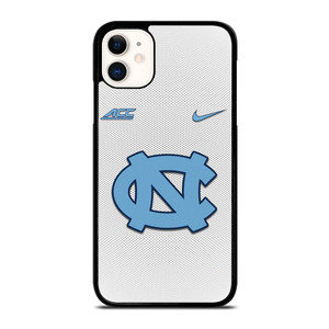 NORTH CAROLINA TAR HEELS WHITE CARBON  iPhone 11 Case Cover