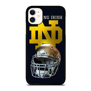 NOTRE DAME FIGHTING IRIS FOOTBALL HELMET  iPhone 11 Case Cover