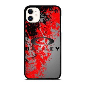 OAKLEY GLASSES RED BLACK LOGO iPhone 11 Case Cover OAKLEY GLASSES RED BLACK LOGO iPhone 11 Case Cover