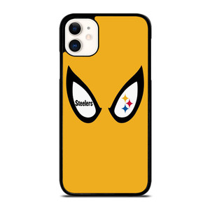 PITTSBURGH STEELERS SPIDERMAN LOGO iPhone 11 Case Cover PITTSBURGH STEELERS SPIDERMAN LOGO iPhone 11 Case Cover