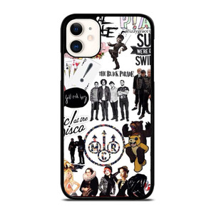 POP PUNK ROCK BAND COLLAGE  iPhone 11 Case Cover