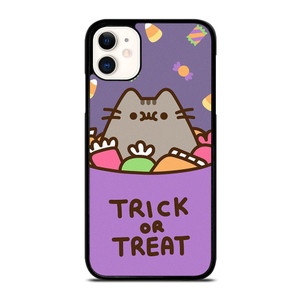 PUSHEEN THE CAT HALLOWEEN TRICK OR TREAT iPhone 11 Case Cover PUSHEEN THE CAT HALLOWEEN TRICK OR TREAT iPhone 11 Case Cover