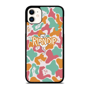 RIPNDIP PINK GREEN CAMO  iPhone 11 Case Cover