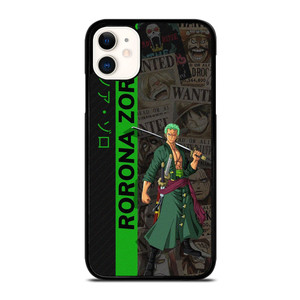 RORONA ZORO ANIME MANGA iPhone 11 Case Cover RORONA ZORO ANIME MANGA iPhone 11 Case Cover