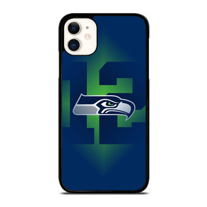 SEATTLE SEAHAWKS TWELVE MAN LOGO  iPhone 11 Case Cover