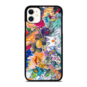 SHINY POKEMON ANIME COLLAGE iPhone 11 Case Cover SHINY POKEMON ANIME COLLAGE iPhone 11 Case Cover